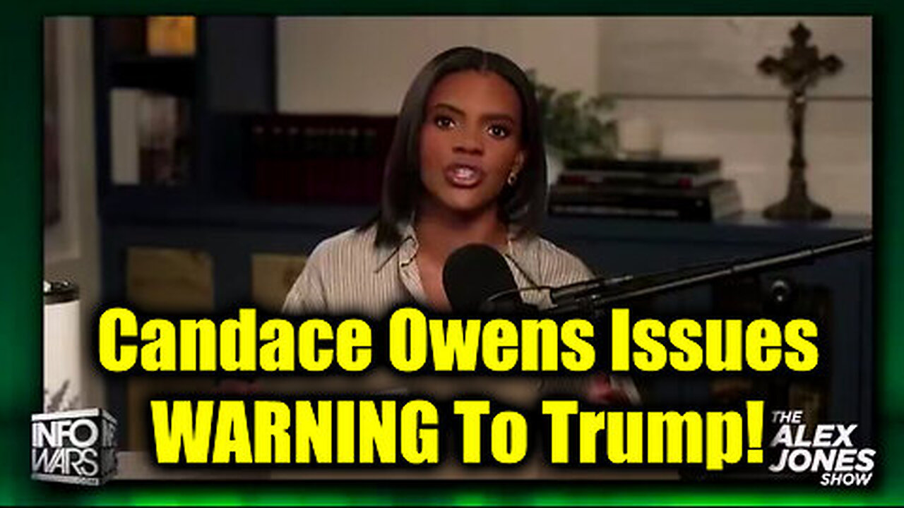 EXCLUSIVE - Candace Owens Issues WARNING To Trump! He Is Being Manipulated