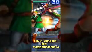 #shorts LINK ZELDA GOLPE DE MISERICÓRDIA - SOUL CALIBUR 2 GAME CUBE #gameplay #nintendo #link #zelda