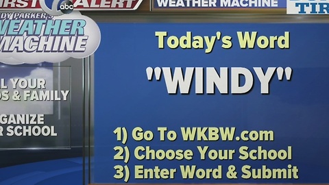Andy Parker's Weather Machine Word 01-11-17
