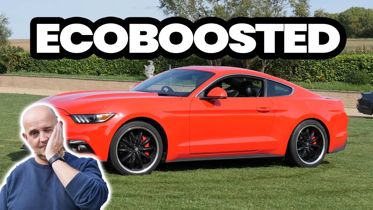 WE BORROWED A FAKE MUSTANG, TOOK IT TO AN OWNERS CLUB MEET & DID DONUTS!!