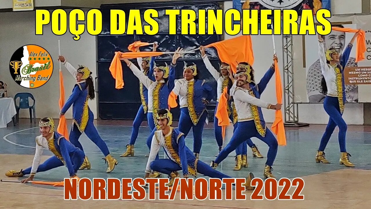 CORPO COREOGRÁFICO 2022 - BM. POÇO DAS TRINCHEIRAS 2022 NA COPA NORDESTE NORTE DE BANDAS E FANFARRAS