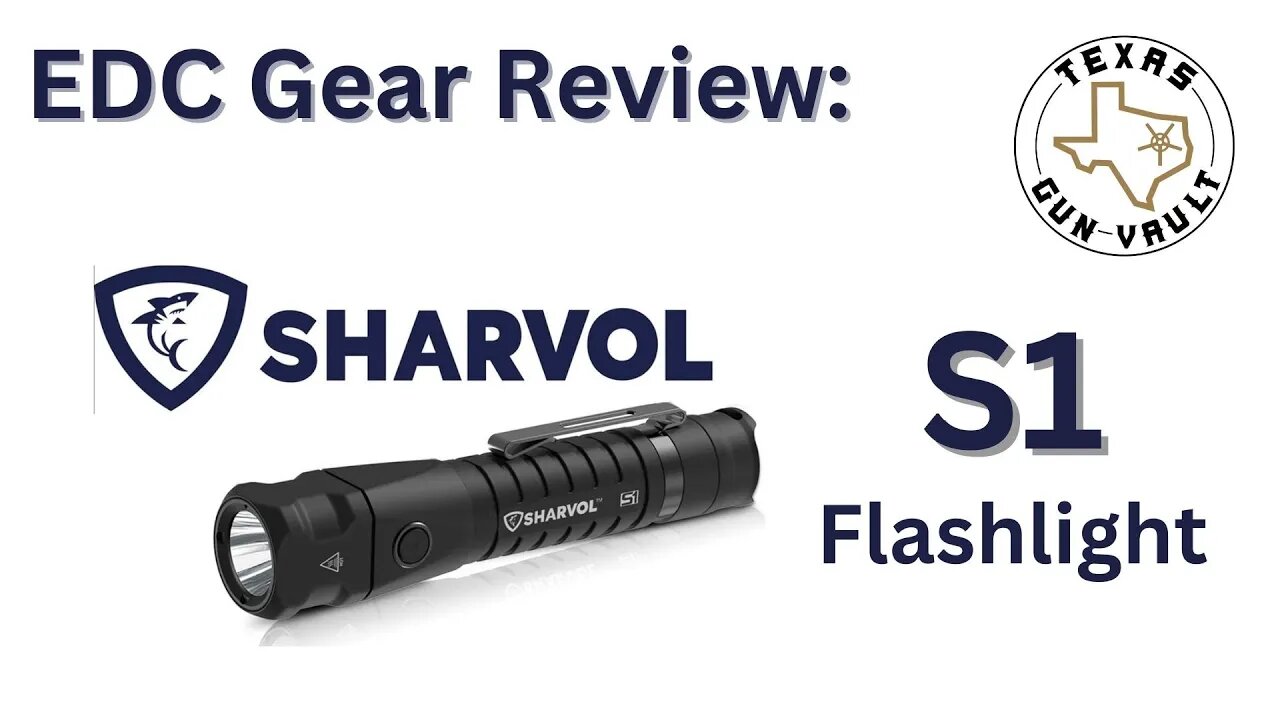 EDC Gear Review: Sharvol S1 Flashlight