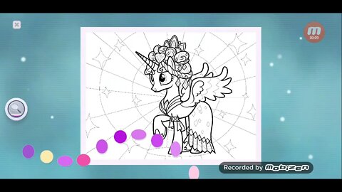 Let's Paint Wedding Dressed Princess Cadence