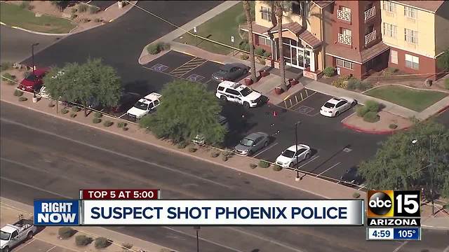 Suspect killed in shooting with Phoenix police near Central/Osborn