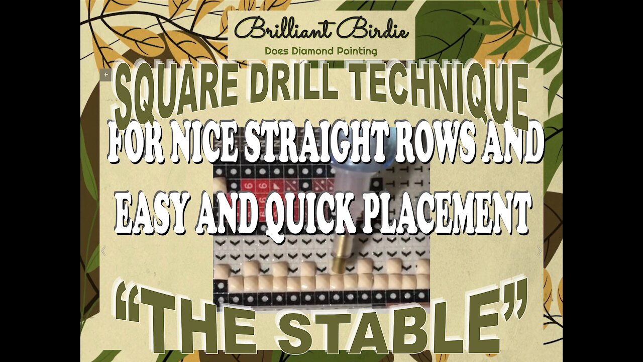 New Quick And Easy Way To Place Square Drills Straight And Even - The Stable!