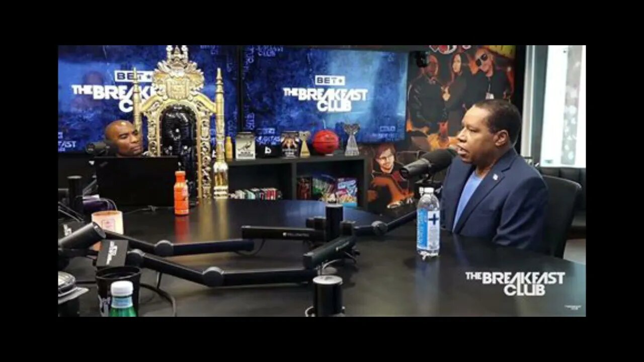 Larry Elder Grills Charlamagne and Breakfast Club