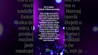 Poruka Svemira 07.11.2022. 💙 ATMA