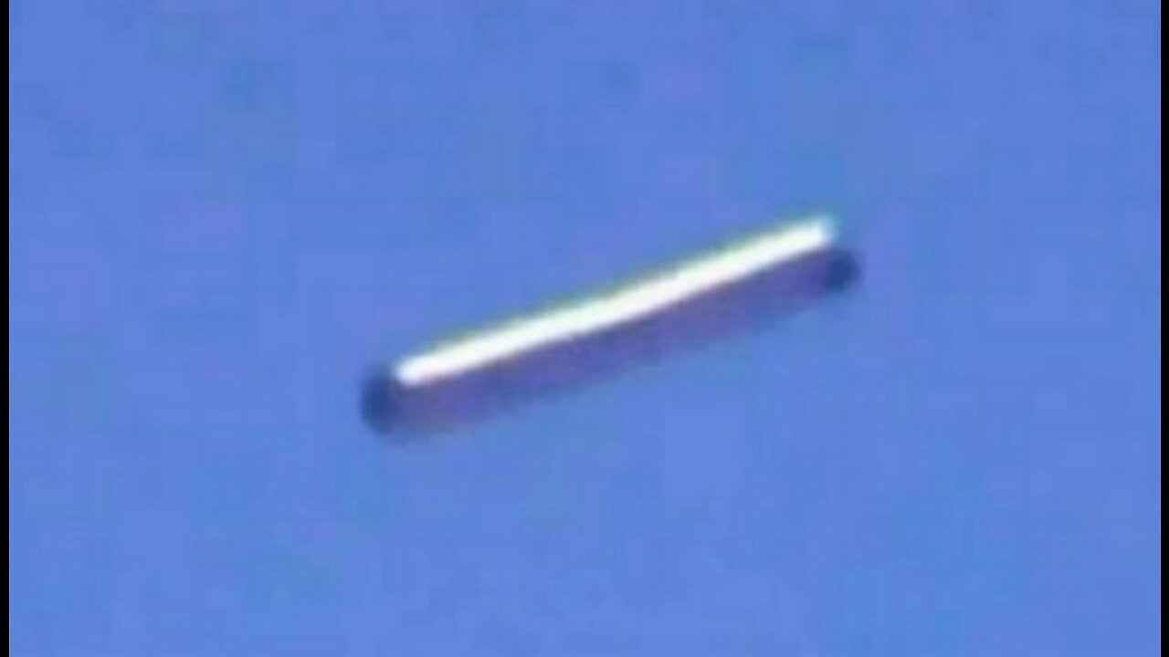 Cylinder UFO - UAP Drone Military or Aliens ??