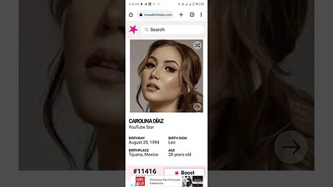 HAPPY 28 BIRTHDAY CAROLINA DÍAZ