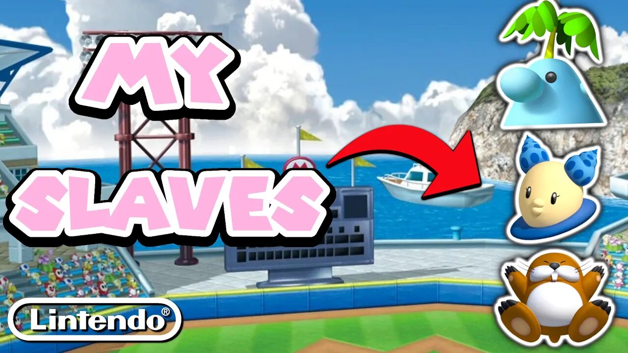I ENSLAVED MARIO'S TEAMMATES! | Mario Superstar Baseball