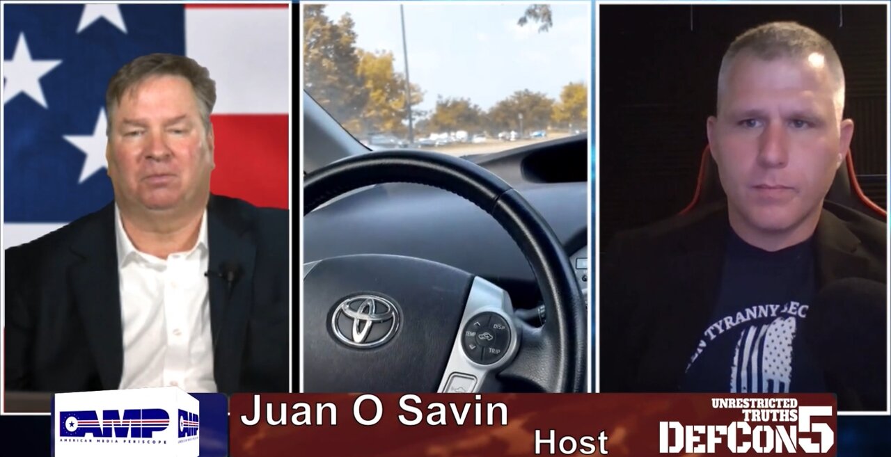 JUAN O SAVIN with America Media Periscope James Grundvig Josh Reid