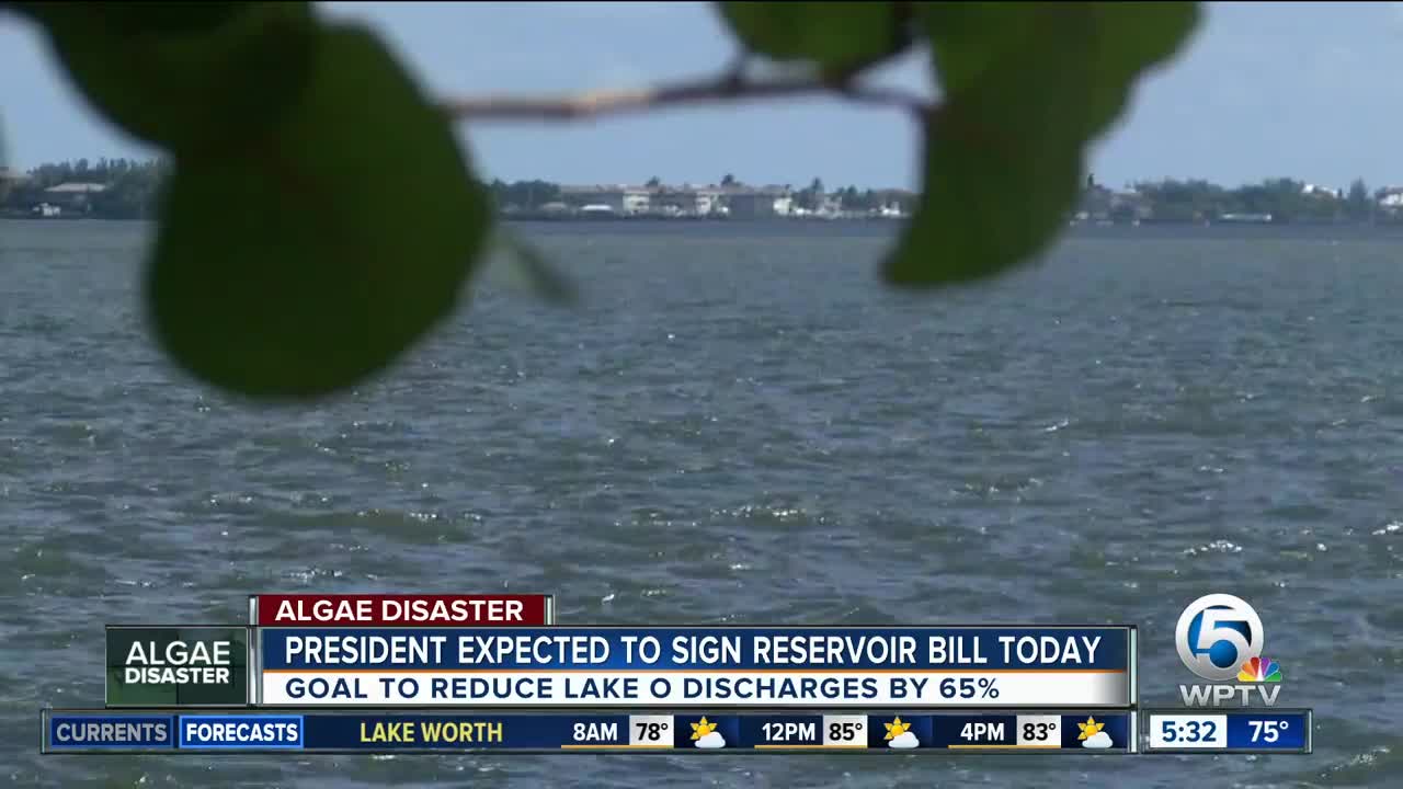 President Trump to sign bill Tuesday creating reservoir south of Lake Okeechobee