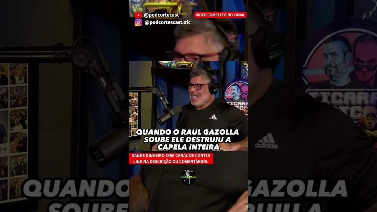 REAÇÃO DO RAUL GAZOLLA NO CASO DANIELA PEREZ #shorts #alexandrefrota #daniellaperez