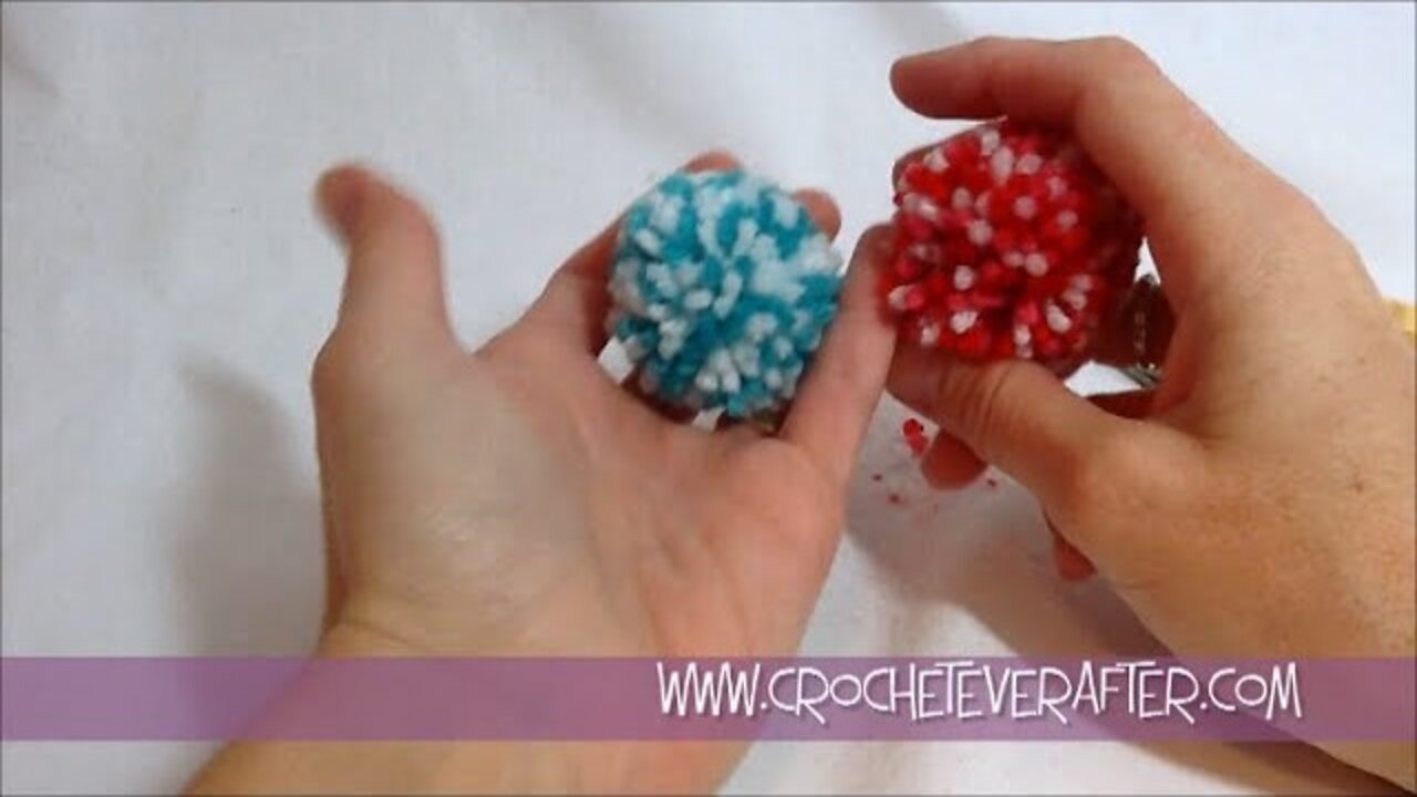 Multi Colored Pom Pom Tutorial