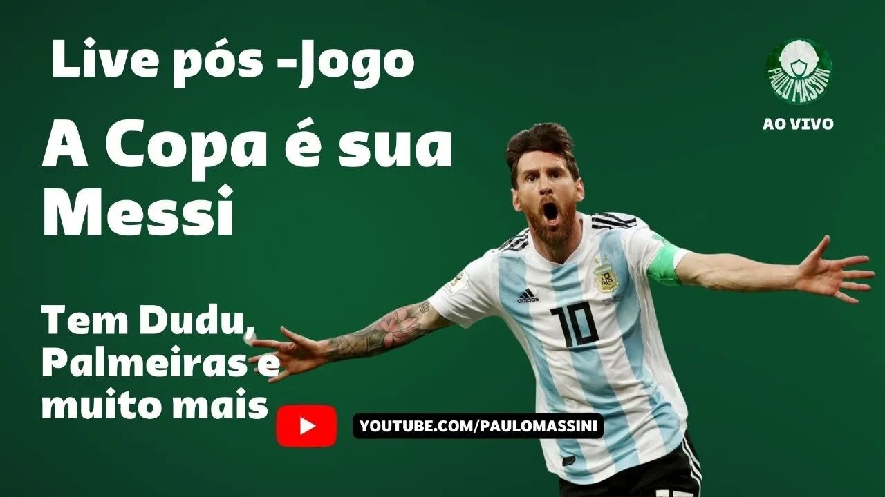 TEM PALMEIRAS,COPA, DUDU,MESSI,REFORÇOS? ESTÁ TUDO AQUI! VENHAM TODOS...