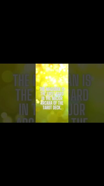 "The Magician: Exploring the First Card of the Tarot"