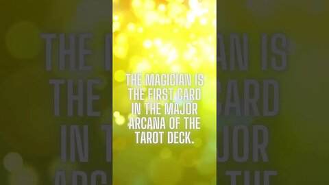 "The Magician: Exploring the First Card of the Tarot"