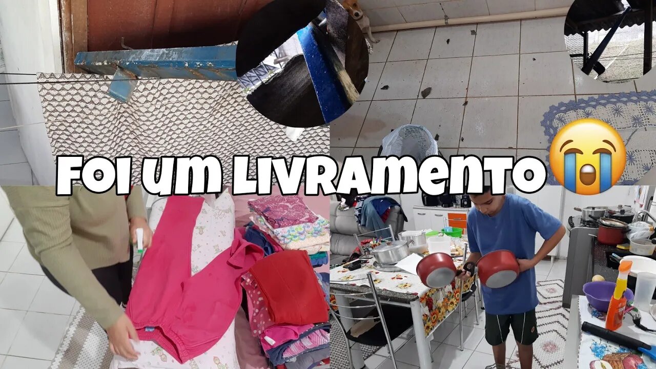 VLOG || TIVEMOS UM LIVRAMENTO😭 || PASSEI MUITA ROUPA|| DIA CHUVOSO 🌧