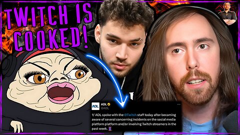 Twitch is DYING! ADL Trying to SHUT IT DOWN Thanks to Adin Ross!