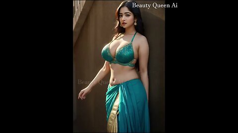 Indian Beautiful Models Back View Saree Look Book Ai Generate | Indian Women Traditional Ai Art