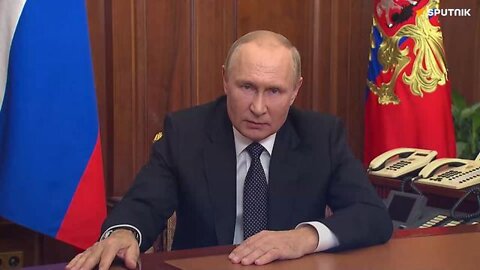 PUTIN ACCUSES THE WEST OF ENGAGING IN NUCLEAR BLACKMAIL AGAINST RUSSIA