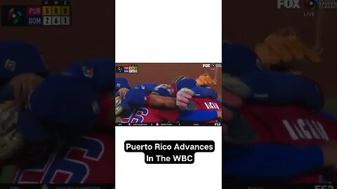 Puerto Rico Defeats The Dominican Republic 5-2 In The World Baseball Classic