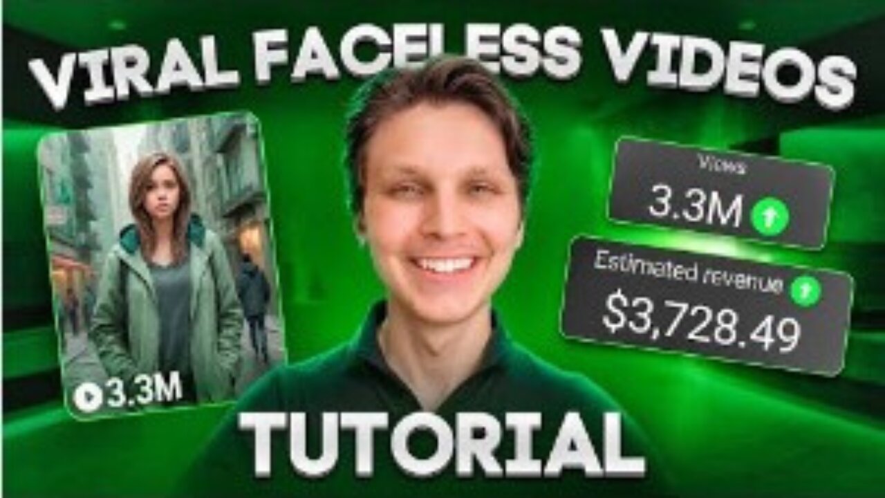 How to Create Viral Monetizable Faceless YouTube Videos - Earn $300/Day!