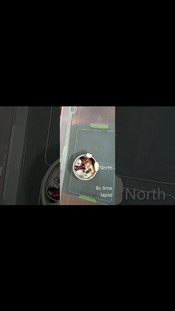 Electromagnet and Permanent Magnet Side to Side Boat #shorts