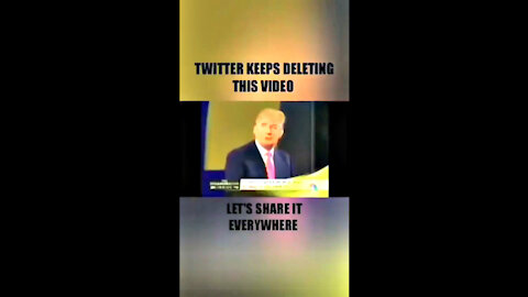 twitter keeps deleting this video lets share it everywhere