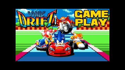 Sonic Drift - Game Gear Gameplay 😎Benjamillion