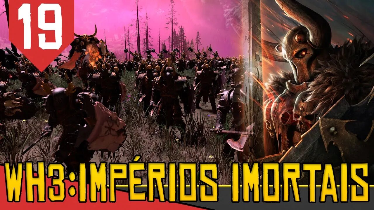 CAOS vs CAOS - Total War Warhammer 3 Archaon #19 [Gameplay PT-BR]