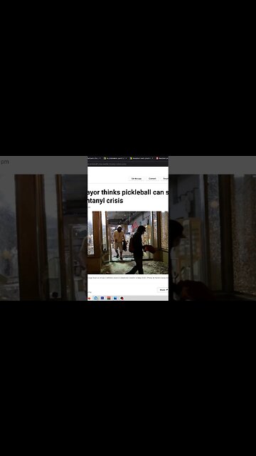 Mayor thinks pickleball can solve drugs and crime #shortvideo #shorts #sports