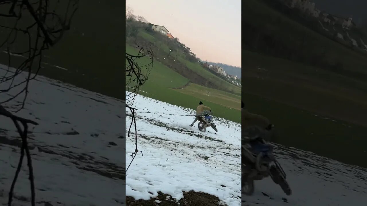 Crashing Dirt Bike playing stupid games