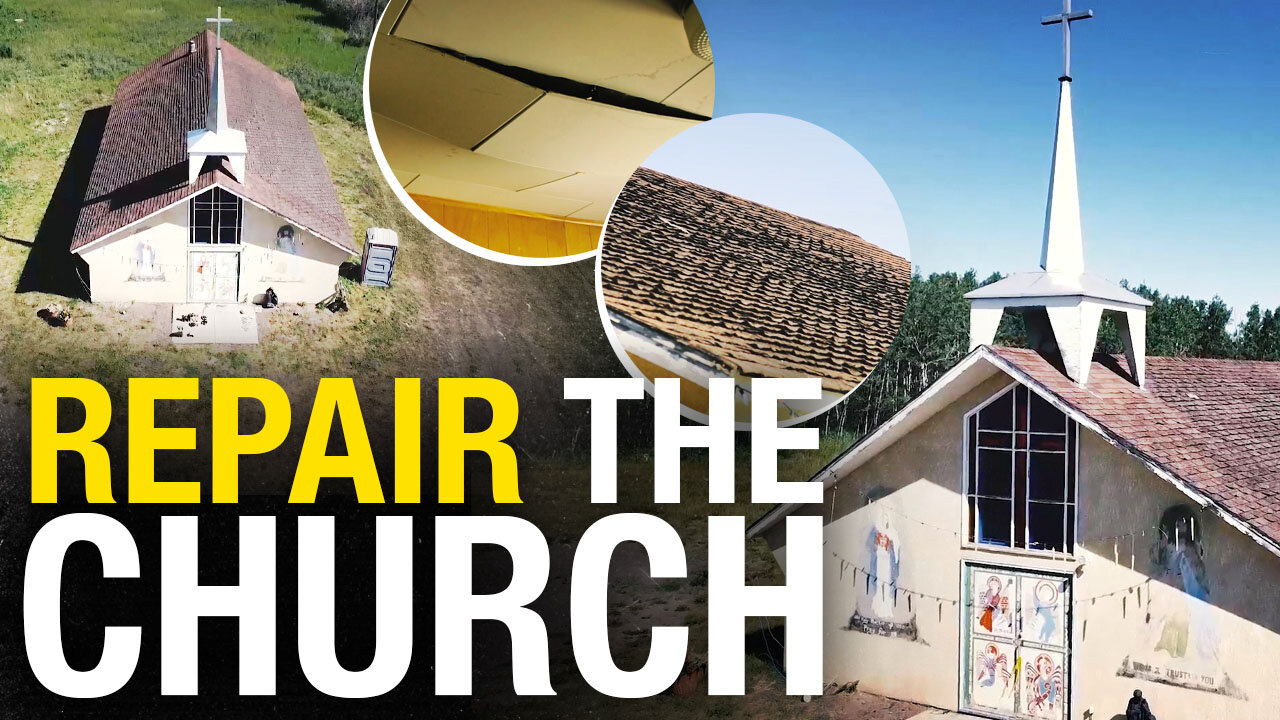 “We never had the money to renovate”: Help repair the church roof on Tsuut'ina land