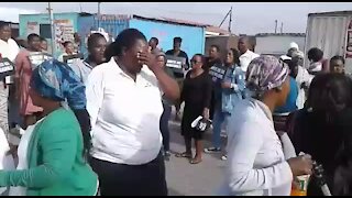 Residents of Philippi protest against ANC's Magashule (xUp)