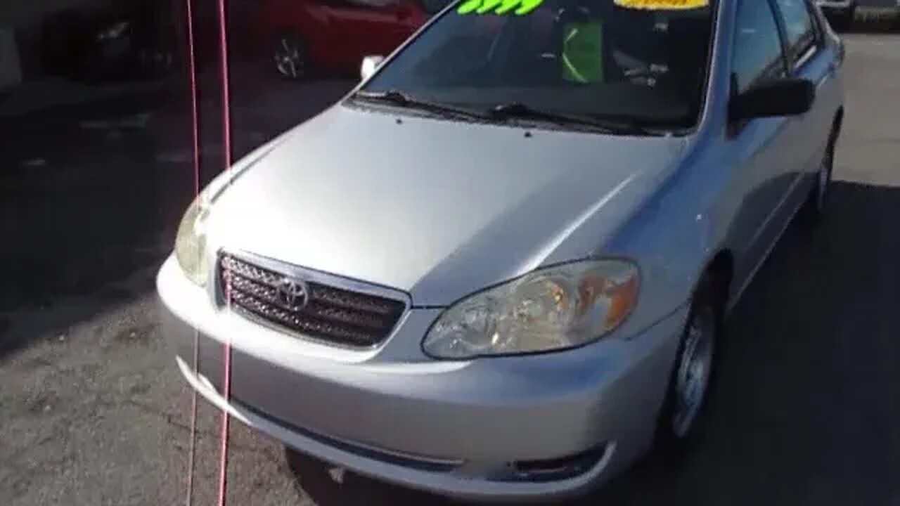 2006 TOYOTA COROLLA LE SEDAN