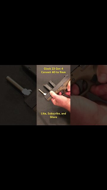 #shorts Turn a Glock 23 into a Glock 19!