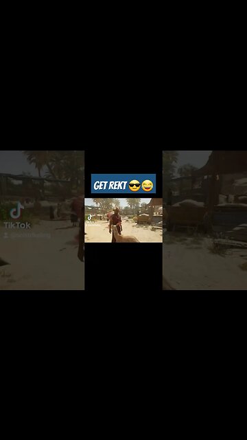 Get rekt 😎😂 #assassinscreed #acmirage #assassinscreedmirage #viral