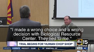 Trial begins in "human chop shop" case