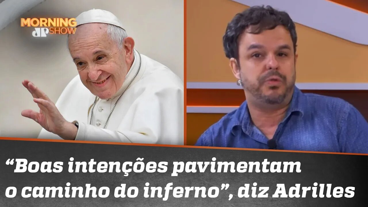 Papa defende união civil de homossexuais