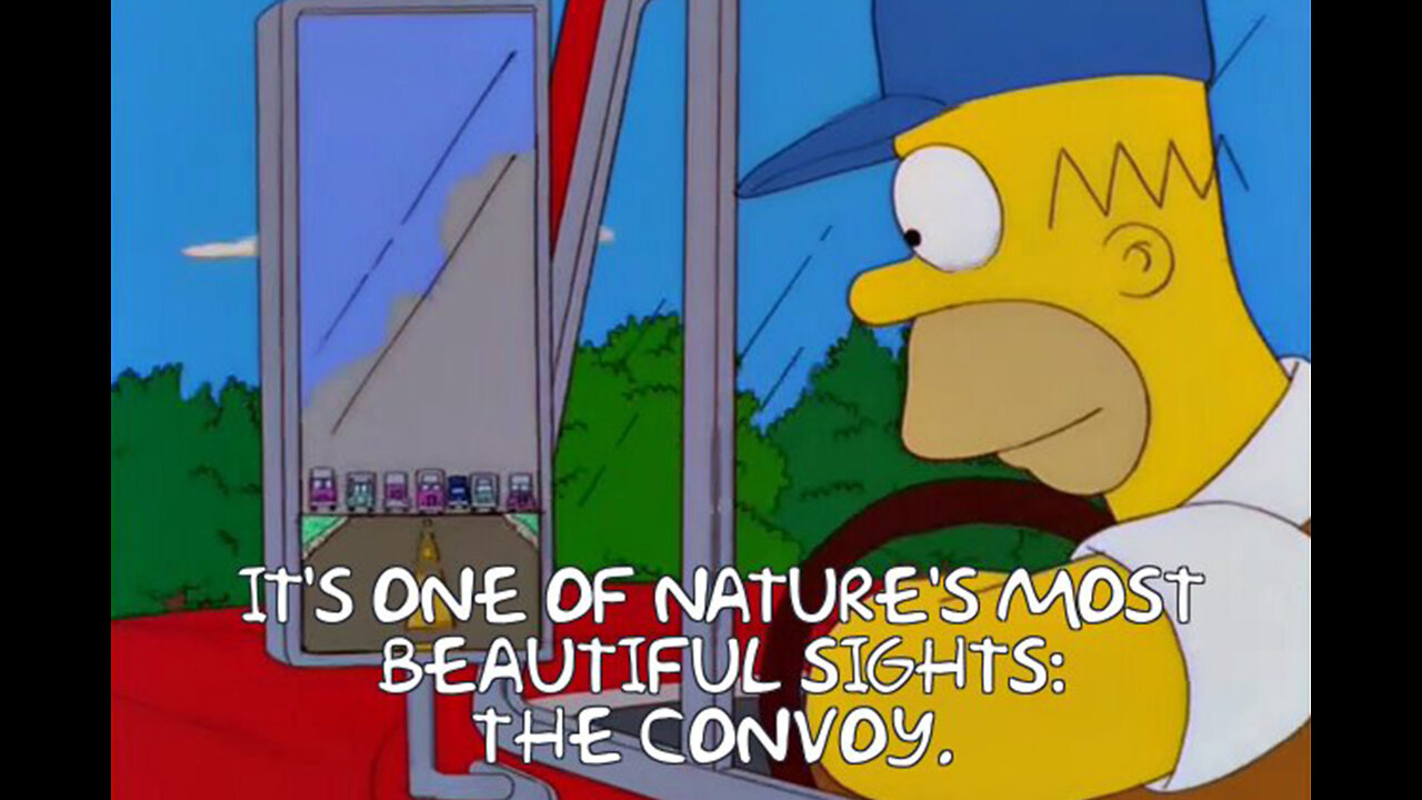 That time The Simpsons predicted the Canadian convoy