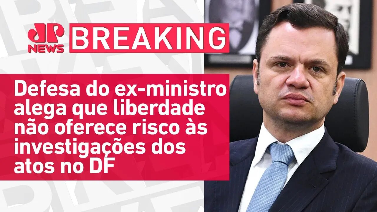 Moraes dá cinco dias para PGR opinar sobre soltura de Anderson Torres | BREAKING NEWS