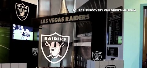 Raiders exhibit at DISCOVERY Children's Museum