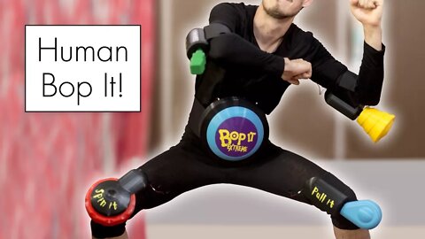 I'm a Human Bop It! // My Fully Functioning 3D Printed Bop It Extreme Costume