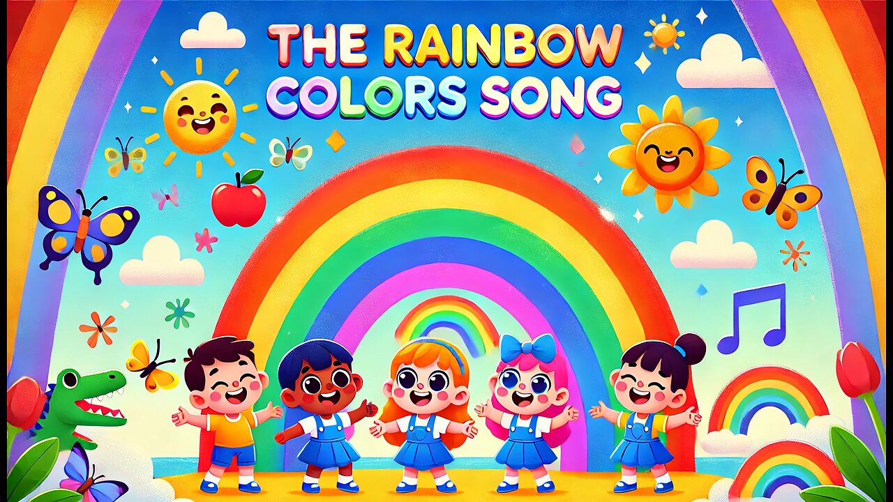 "The Rainbow Colors Song: Learn the Colors with Fun!"