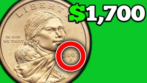 2002 Sacagawea Dollar Coins Worth Money! Gold Dollar Coin Errors