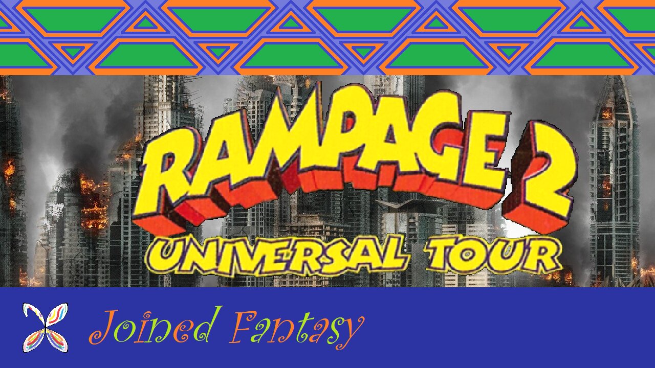 Playstation 1 - Rampage Universal Tour - Videogame Music Video