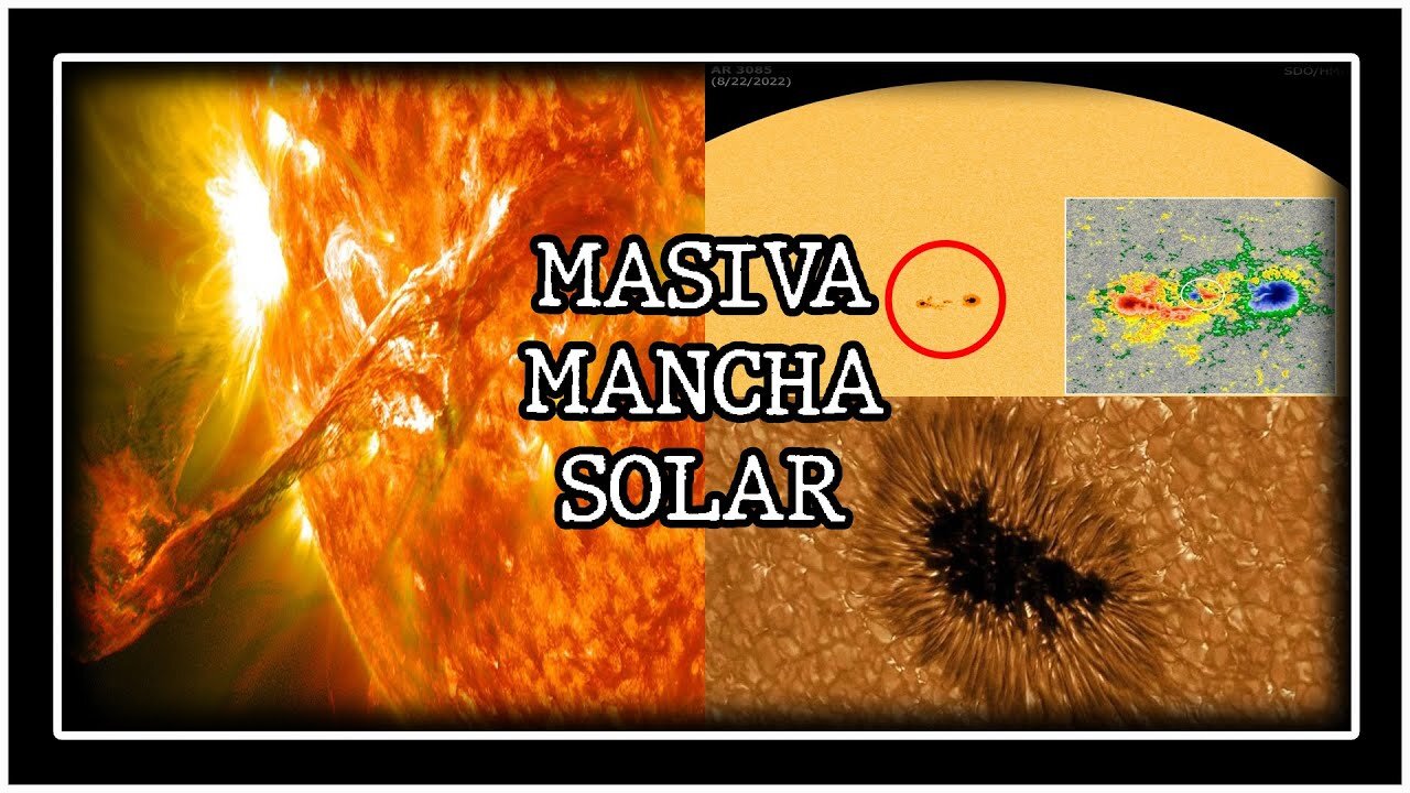 UNA MASSICCIA MACCHIA SOLARE DELLE DIMENSIONI DI UN PIANETA MINACCIA LA TERRA.LA PROGRAMMAZIONE PREDITTIVA DI UNA FUTURA TEMPESTA SOLARE NEL 2023?NON LO SO,IO CI STO SPECULANDO SU QUESTE COSE SUI SOLITI NOTI...