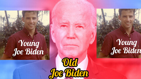 Young Joe Biden and Old Joe Biden 😱😦😱