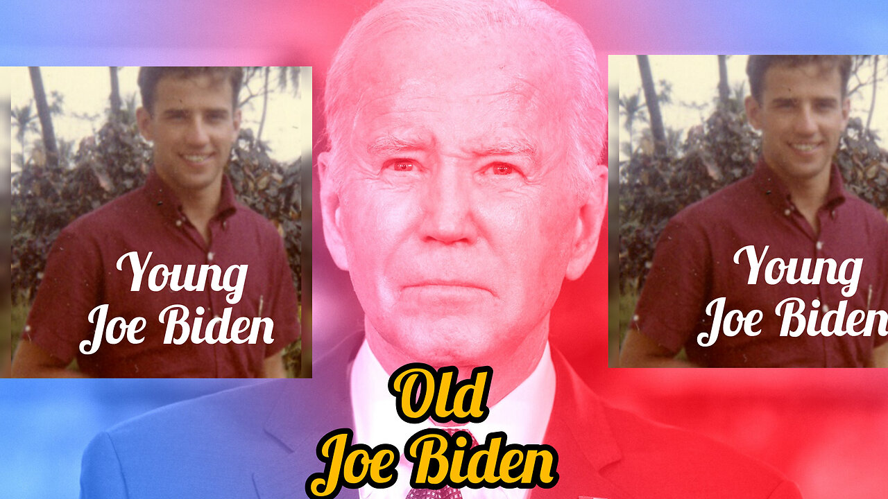 Young Joe Biden and Old Joe Biden 😱😦😱